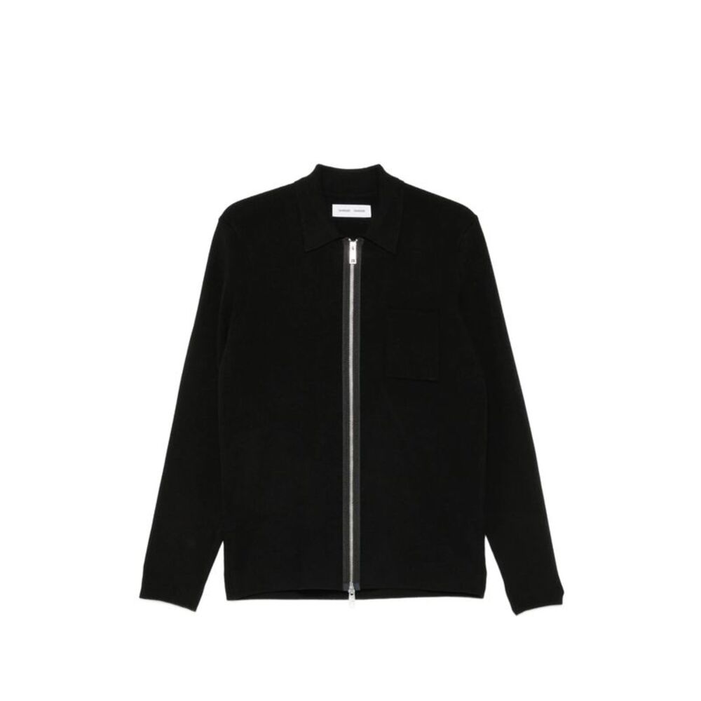 Samsoe Samsoe Black Sweaters & Knitwear - Cardigans Men